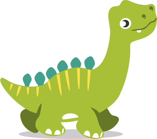 Cartoon Dinosaur Example 3